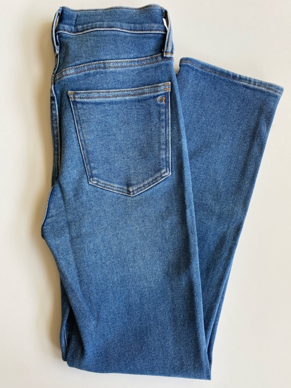 Madewell Stovepipe High-rise jeans Size 25 Blue Denim wash Excellent condition - Picture 5 of 9